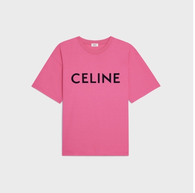 CELINE Tシャツ・カットソー 限定入荷【国内発送★CELINE】ルーズTシャツ コットンジャージー(8)