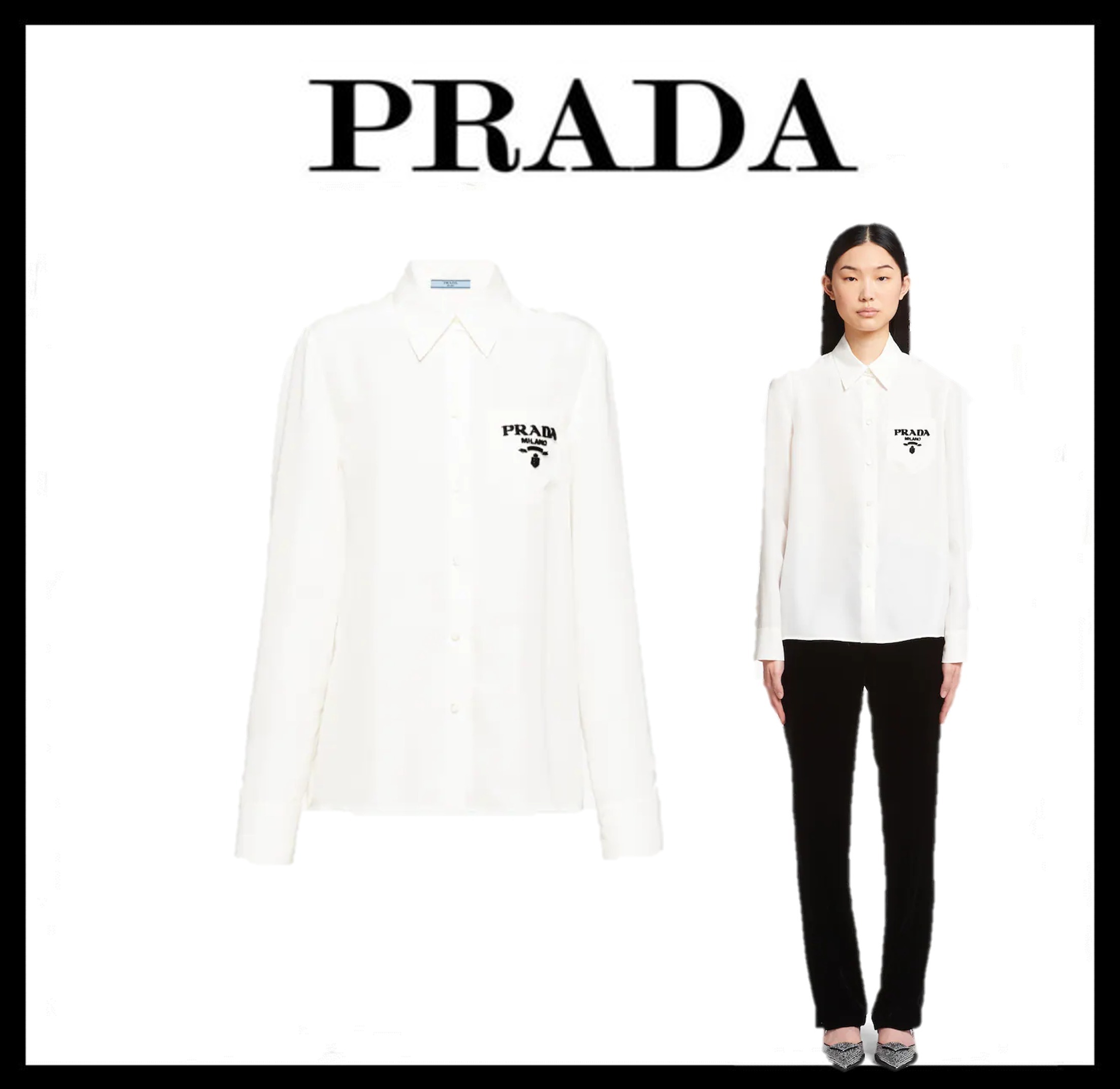 日本最大級 【PRADA】21AW ポプリンブラウス - www.gorgas.gob.pa