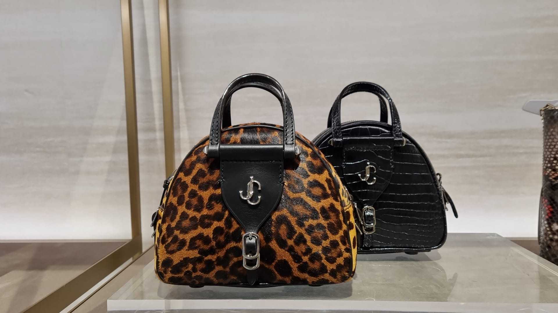 Jimmy★Choo(セールで欲しい)VARENNE/Bowling/Mini/Leopard