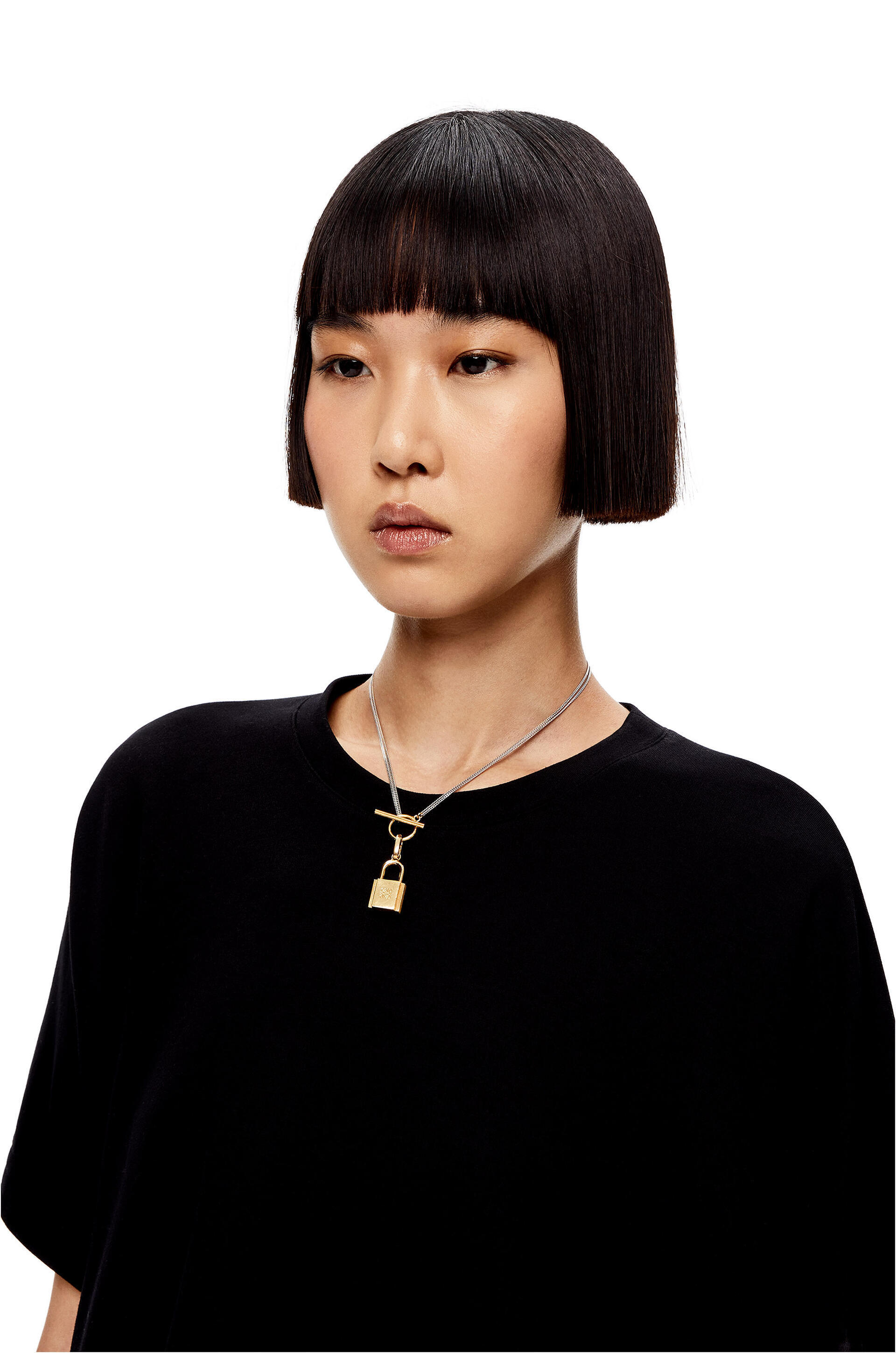 大人エレガント!!】LOEWE パッドロック チャーム ゴールド (LOEWE ...