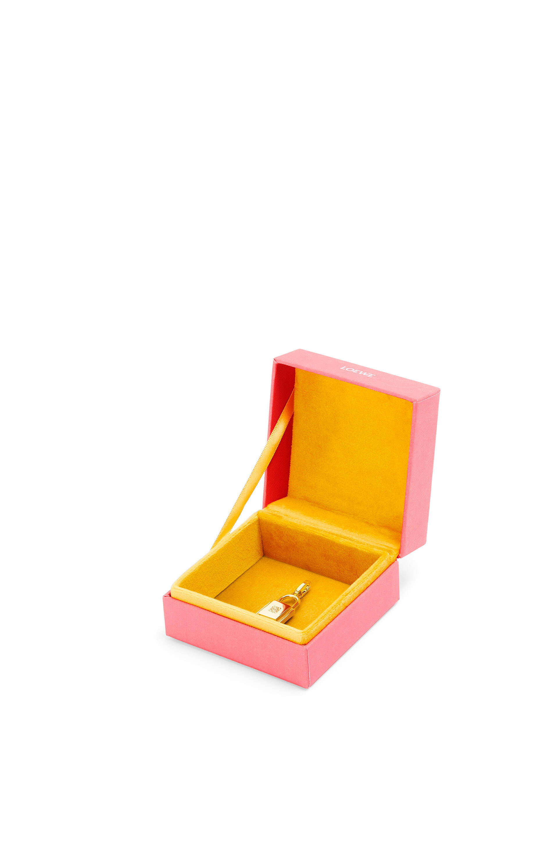 大人エレガント!!】LOEWE パッドロック チャーム ゴールド (LOEWE ...