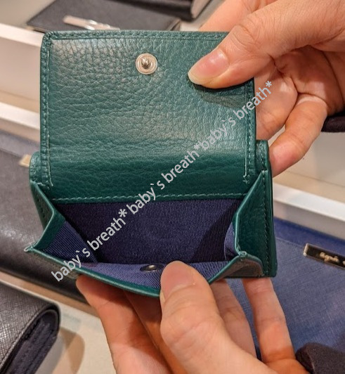 バイカラー♪【国内発送★agnesb】MW02M-01 三つ折り財布 希少♪【国内発送☆agnesb.】NW07M-02 三つ折り財布 ツートーン