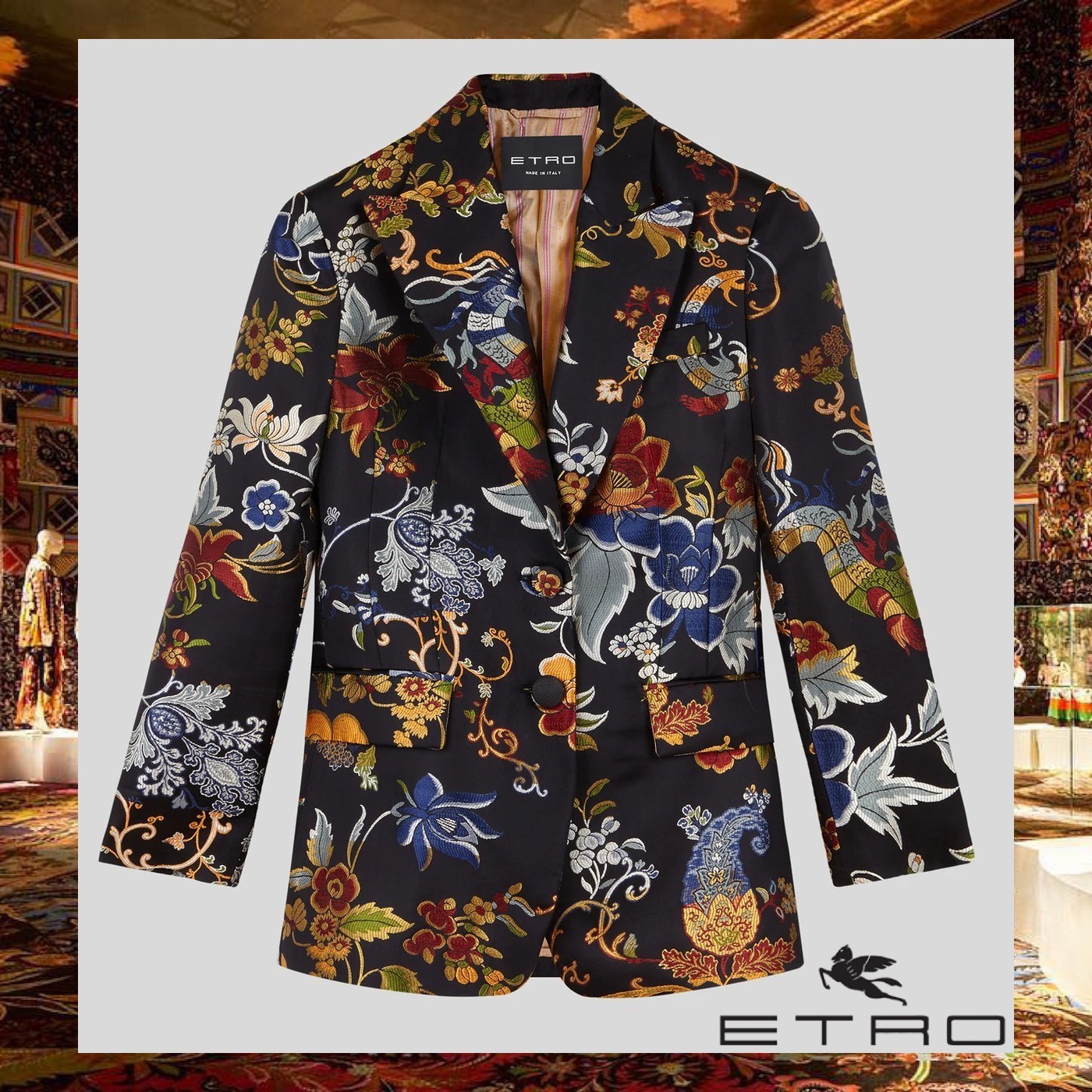 ETRO】ジャカード テーラード ベスト - bpconstructores.com