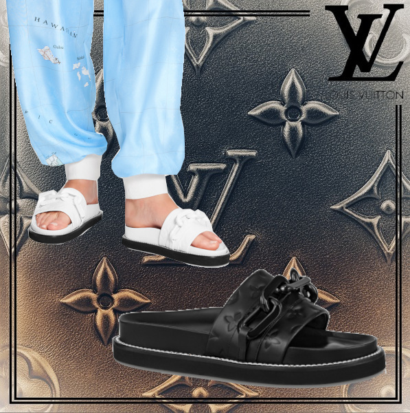 Louis Vuitton Honolulu mule sandals