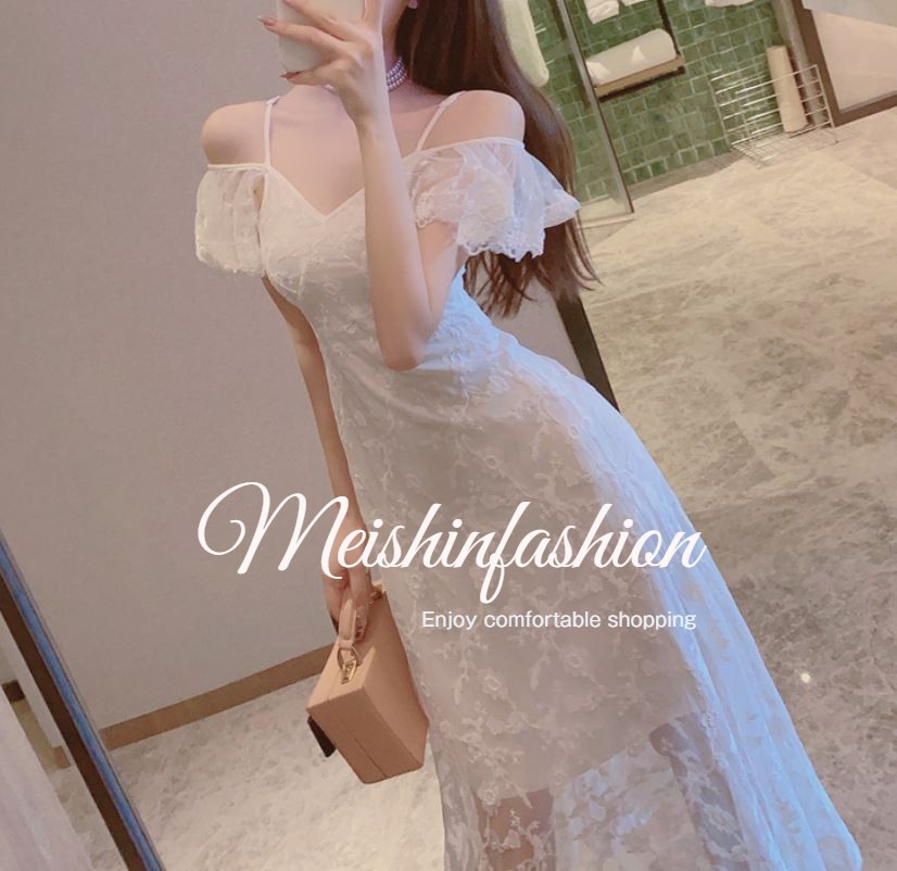 レディース 結婚式パーティードレス レース ワンピース b10134