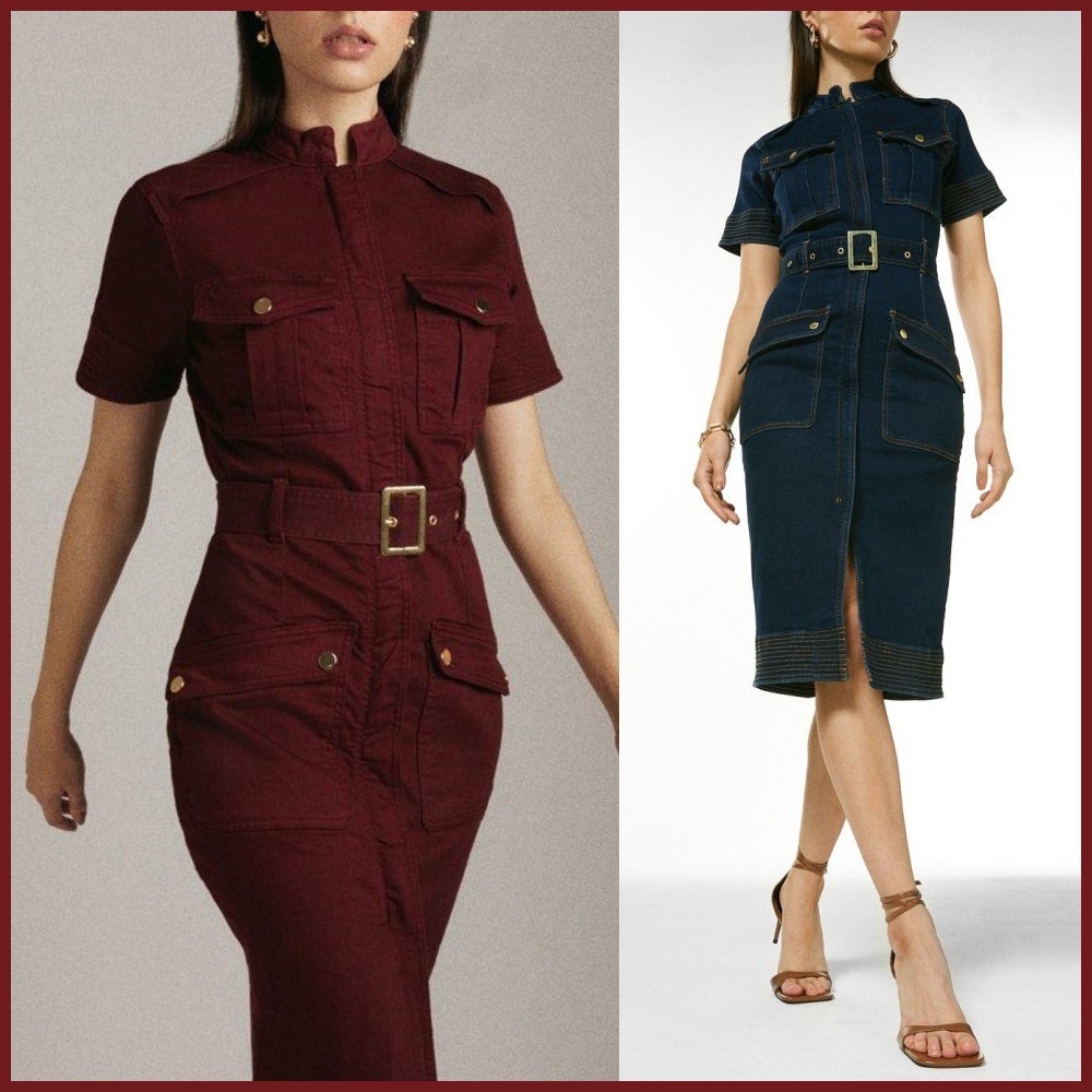買取り実績送料無料 Karen Millen デニムタイトワンピース Karen Millen ワンピース ワンピース ワンピース オールインワン 527 Www Cepeige Org