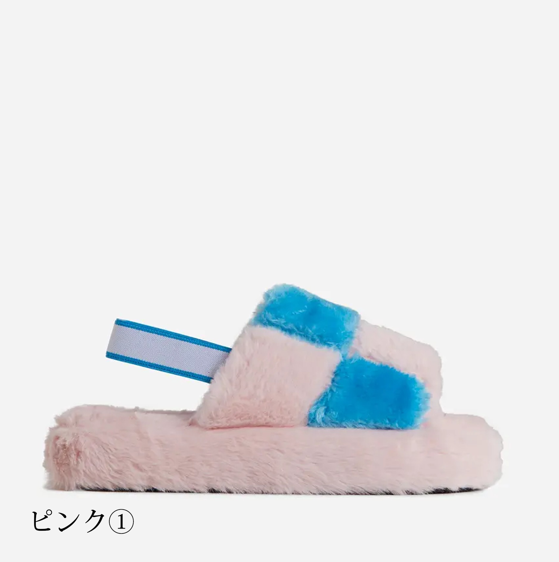 EGO フラットシューズ 関税・送料込み【EGO】ふわふわ チェックプリントスリングバック(3)