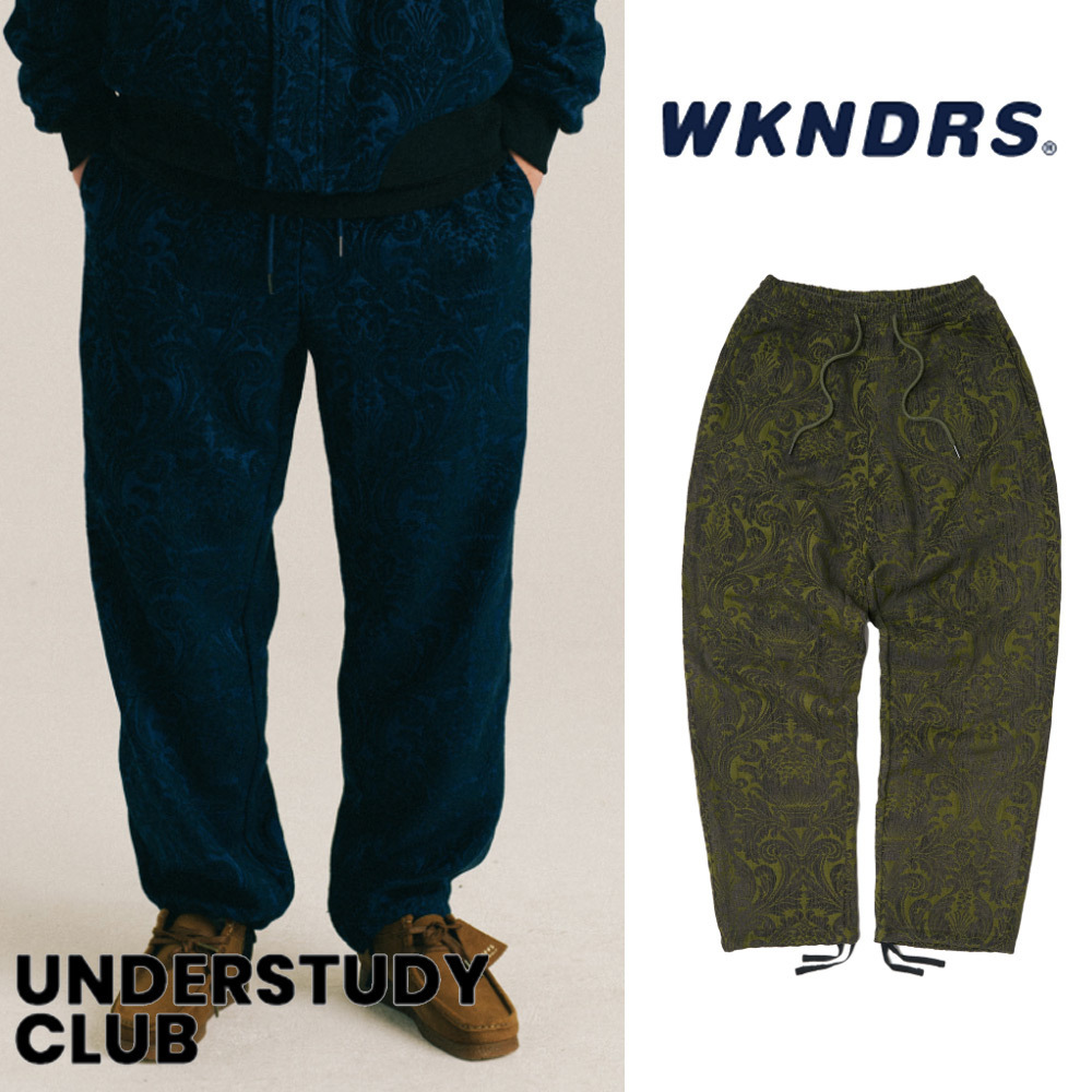 完成品 【WKNDRS】3-7日お届け/FLORAL JACQUARD PANTS パンツ・ボトムスその他 完成品 【WKNDRS】3-7日お届け/FLORAL JACQUARD PANTS パンツ・ボトムスその他