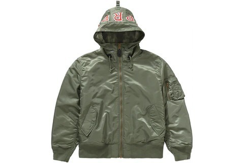 Supreme Supreme Hooded MA-1 JACKET FW 21 WEEK 13 (Supreme