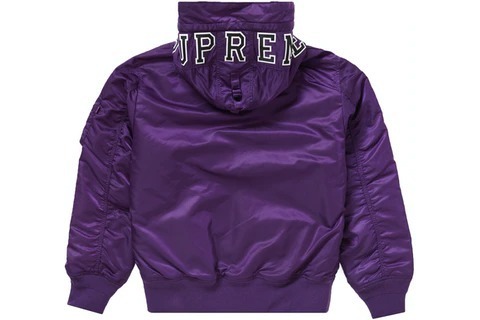 Supreme Supreme Hooded MA-1 JACKET FW 21 WEEK 13 (Supreme