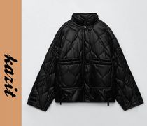 ☆ドイツ発*ZARA*新作*レザーキルティングジャケット/BC☆ (ZARA ☆ドイツ発*ZARA*新作*レザーキルティングジャケット/BC☆ (ZARA