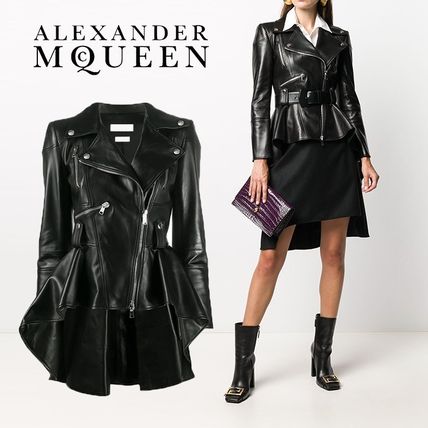 alexander mcqueen x レザージャケット・コート(レディース)|新作を alexander mcqueen x レザージャケット・コート(レディース)|新作を
