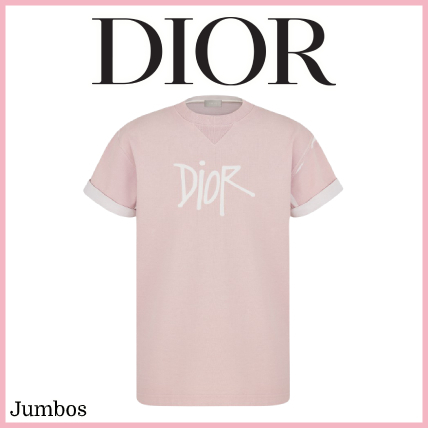 【Dior】ディオール × Shawn Stussy ロゴ Tシャツ ユニセックス