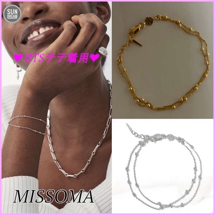☆MISSOMA☆Double Chain Braceletブレスレット