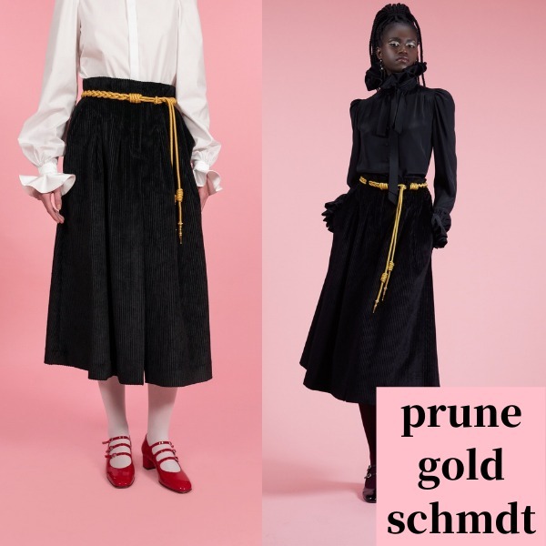 VERY掲載★prune gold schmidt★ベルベット プリーツスカート スカート VERY掲載★prune gold schmidt★ベルベット プリーツスカート スカート