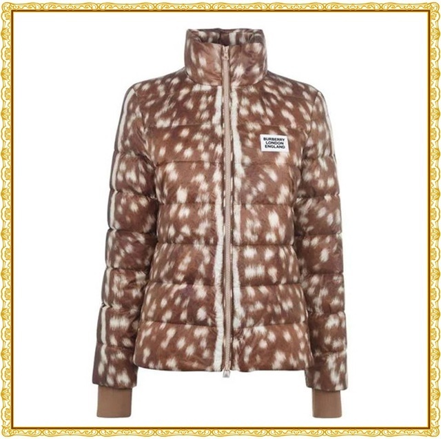 【関税送料込】Burberry Deer Print Puffer Jacket ジャケット