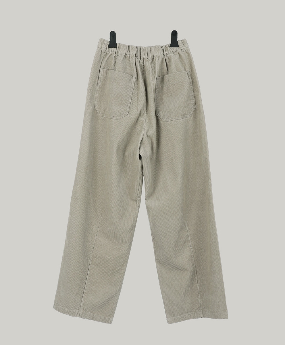 SCENERITY パンツ 【SCENERITY】3-7日お届け / Two-tuck Corduroy Trousers(4)