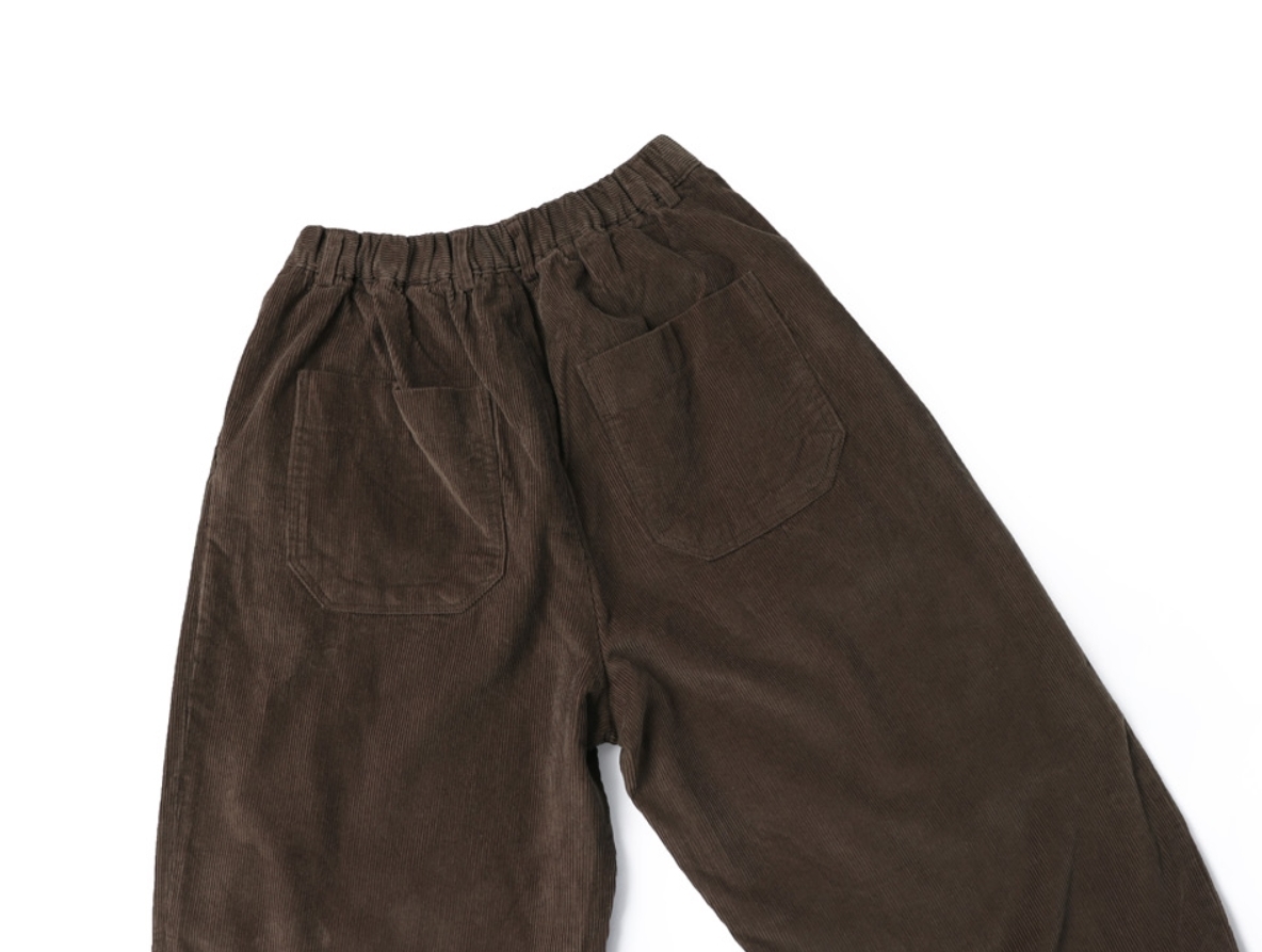 SCENERITY パンツ 【SCENERITY】3-7日お届け / Two-tuck Corduroy Trousers(8)