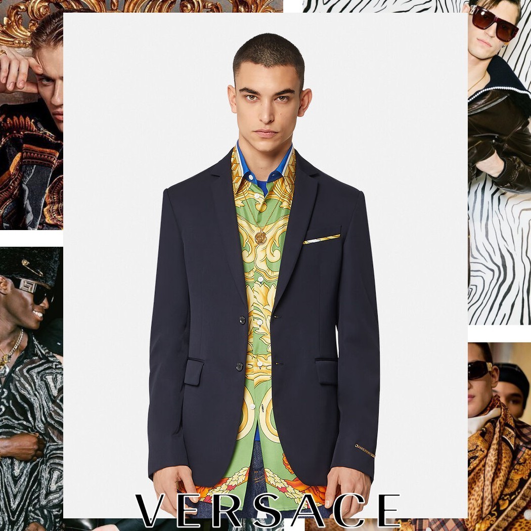 高質で安価 メドゥーサ VERSACE ルネサンス テーラードジャケット