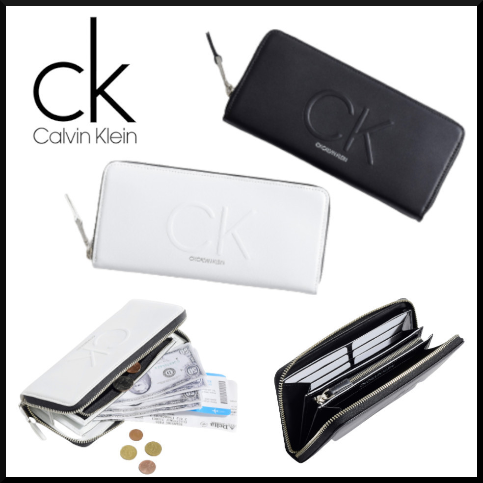 開店記念セール! 定番*CKカルバン クライン ラウンドファスナー長財布*2色 ロゴス 長財布 開店記念セール! 定番*CKカルバン クライン ラウンドファスナー長財布*2色 ロゴス 長財布
