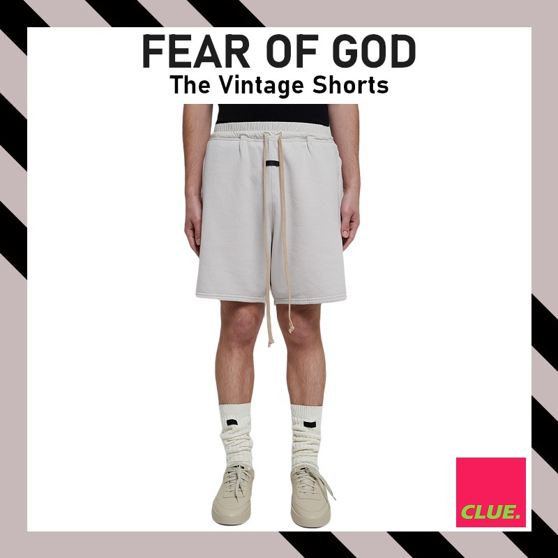 最新作売れ筋が満載 FEAR OF GOD★フィアオブゴッド コットン ヴィンテージ ショーツ ハーフ・ショートパンツ 最新作売れ筋が満載 FEAR OF GOD★フィアオブゴッド コットン ヴィンテージ ショーツ ハーフ・ショートパンツ