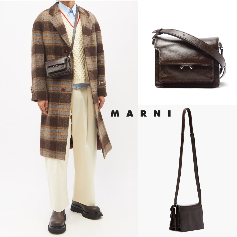 MARNI トランク ミニ レザーバッグ 関税送料込 ショルダーバッグ MARNI トランク ミニ レザーバッグ 関税送料込 ショルダーバッグ