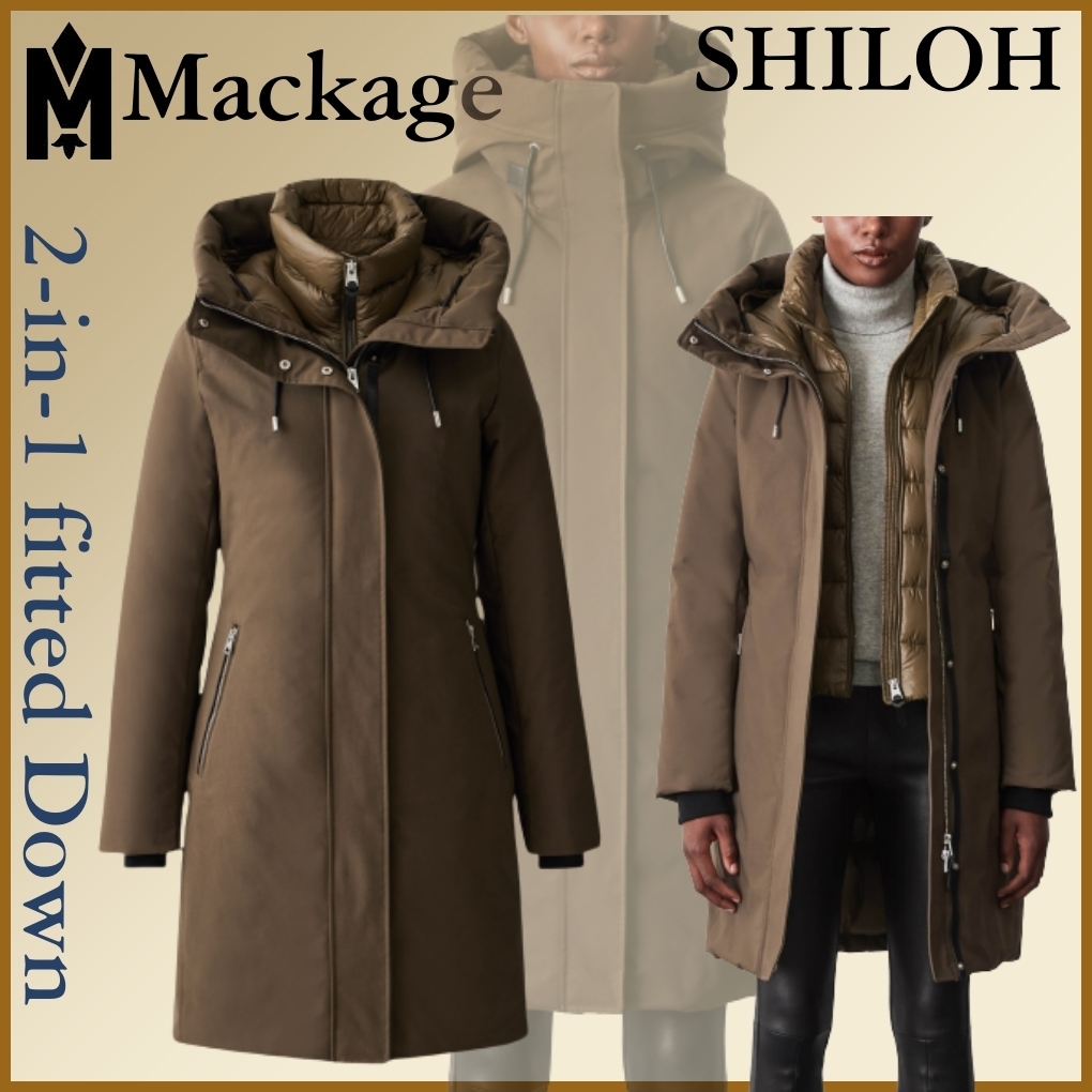 MACKAGE SHILOH 2-in-1 Bib付きのフィットコート