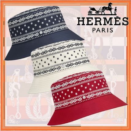 自分改革★☆ 【HERMES】 バラードバンダナバケットハット 3色 自分改革★☆ 【HERMES】 バラードバンダナバケットハット 3色
