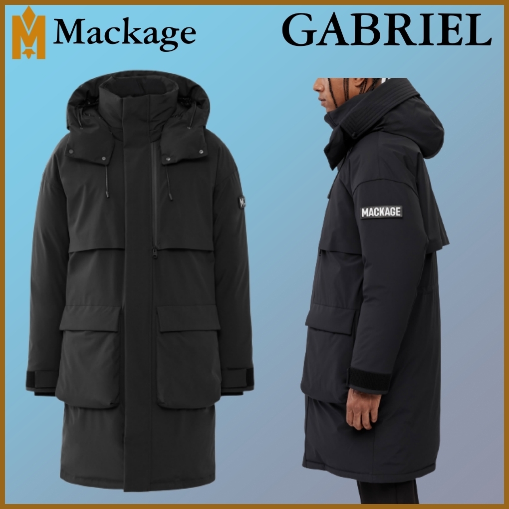 MACKAGE GABRIEL フード付きの新しいTech Parka
