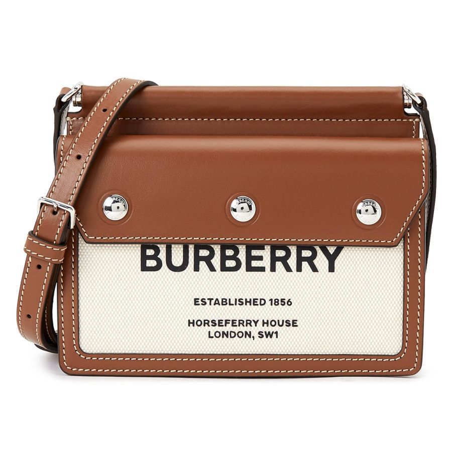 関税送料込み-BURBERRYミニ ホースフェリー プリントショルダー