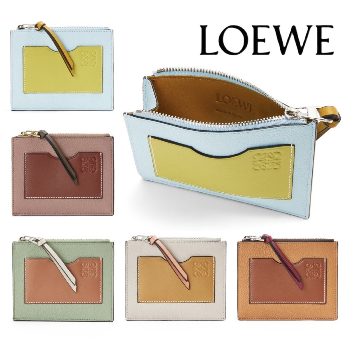 新作【LOEWE】コインカードホルダー カーフスキン 5色 - materiaisjr ...