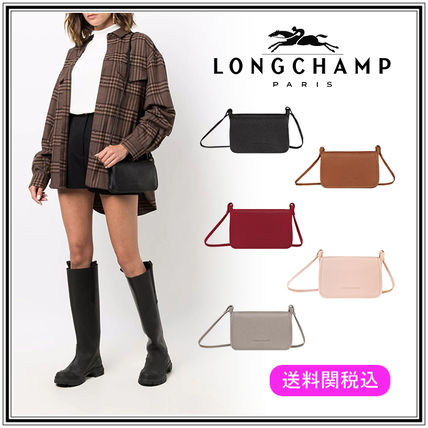 Longchamp◆Le Foulonne(ル フローネ) レザーチェーンウォレット Longchamp◆Le Foulonne(ル フローネ) レザーチェーンウォレット