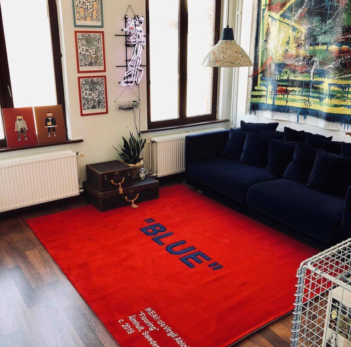 virgil abloh ikea rug