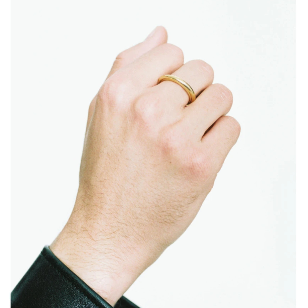 【All Blues】Turn ring double リング ポリッシュ 18Kゴールド All Blues】Snake ring Thin リング ポリッシュ 18Kゴールド