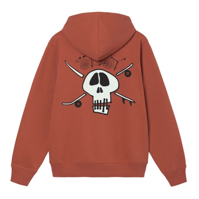 STUSSY】SURF SKATE SKULL HOODIE (STUSSY/パーカー・フーディ