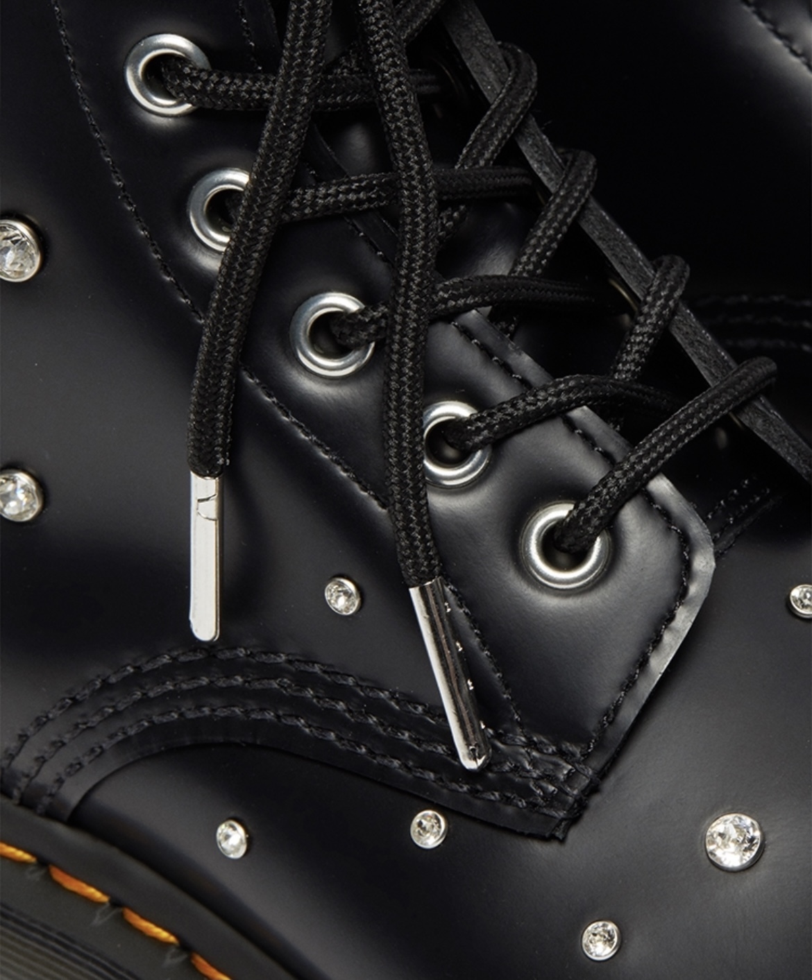 Dr Martens ブーツ 【コラボ商品Dr.Martens× SWAROVSKI】8ホールブーツ(9)
