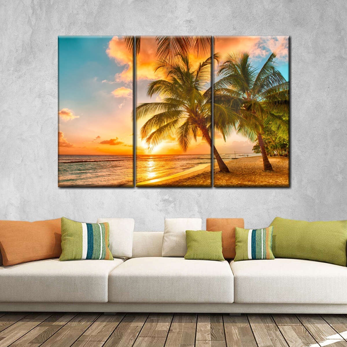 速達発送★Barbados★キャンバス3枚セット 127x81cm 速達発送★Barbados★キャンバス3枚セット 127x81cm