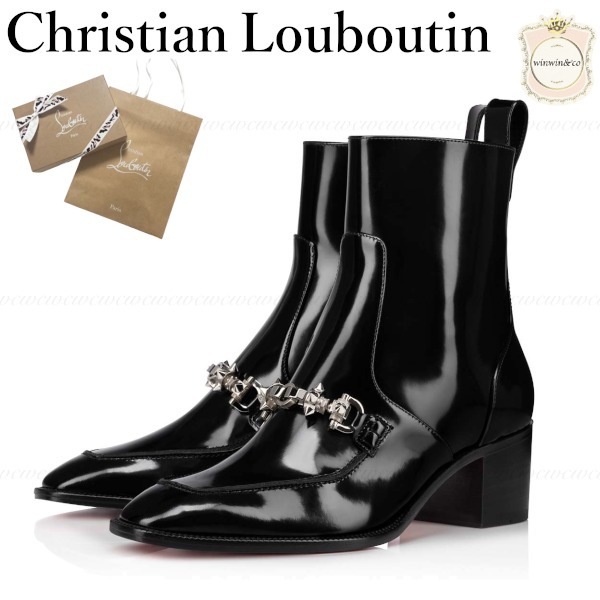 桜の花びら(厚みあり) 超美品 ChristianLouboutin MayerSwingショート