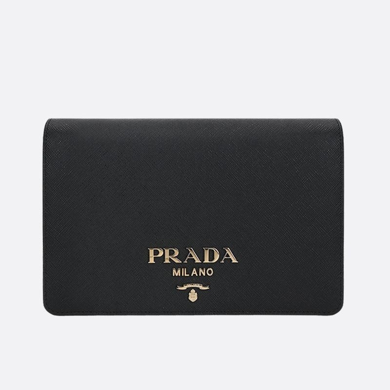 PRADA∞ サフィアーノ ルクス レザー クロスボディバッグ 関送込 PRADA∞ サフィアーノ ルクス レザー クロスボディバッグ 関送込