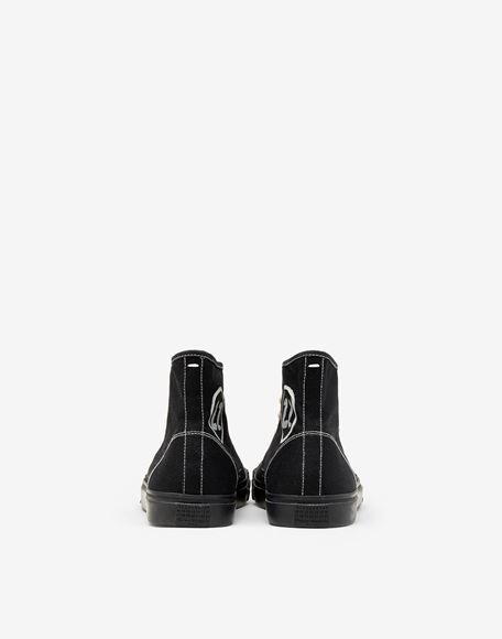 Maison Margiela スニーカー 【MAISON MARGIELA】Tabi ハイトップ キャンバス スニーカー(4)