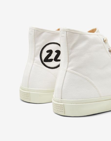 Maison Margiela スニーカー 【MAISON MARGIELA】Tabi ハイトップ キャンバス スニーカー(11)