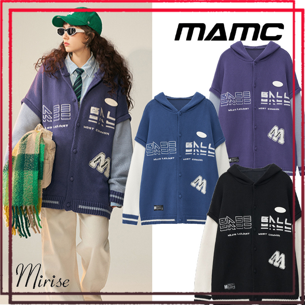 新作グッ
MAMC ロゴ 野球 ニット スタジアムジャケット風 カーディガン カーディガン 新作グッ
MAMC ロゴ 野球 ニット スタジアムジャケット風 カーディガン カーディガン