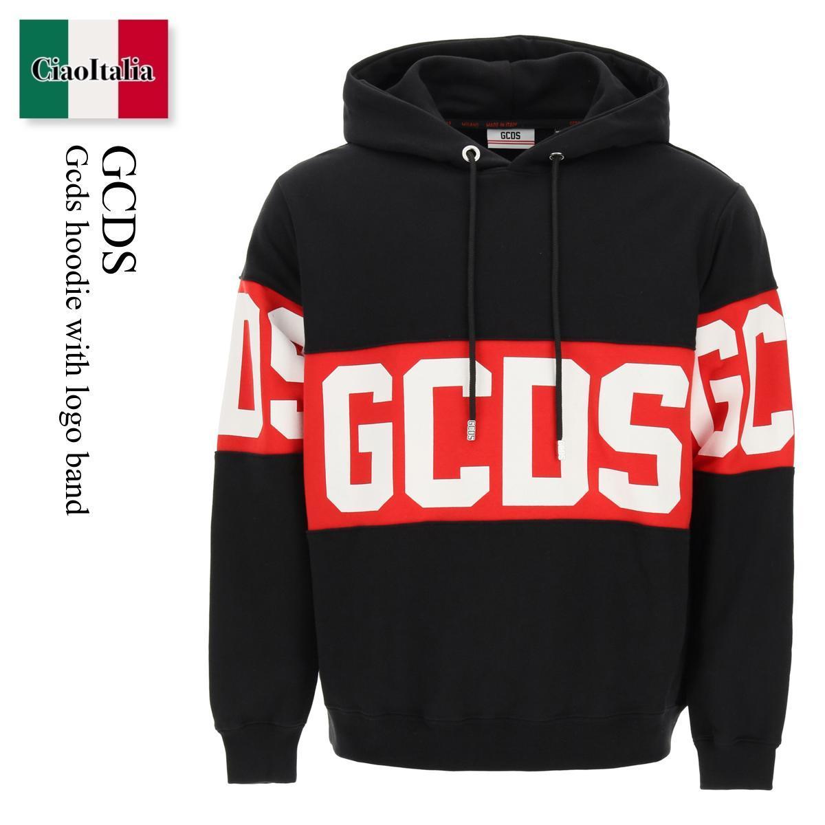 楽天 Gcds hoodie band logo with パーカー・フーディ 楽天 Gcds hoodie band logo with パーカー・フーディ