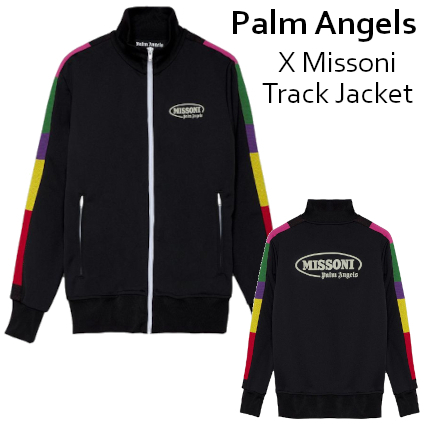 熱い販売 着心地抜群☆【Palm Angels】X Missoni Track ジャケット★ ジャージ 熱い販売 着心地抜群☆【Palm Angels】X Missoni Track ジャケット★ ジャージ