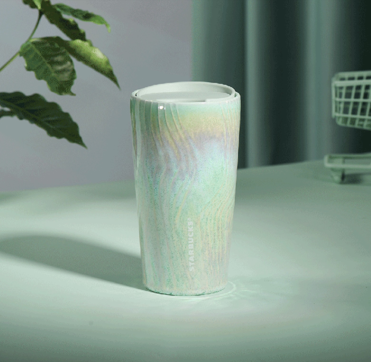 中国 スタバ 2021 グラデーション グリーン タンブラー 355ml