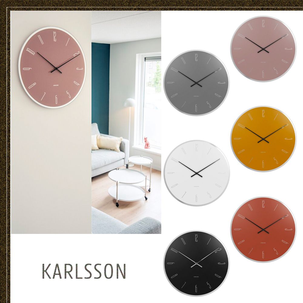 KARLSSON◆カールソン Mirror 壁掛け時計 40 cm