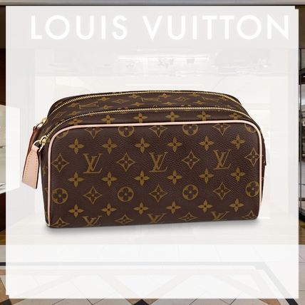 Shop Louis Vuitton DAMIER Dopp kit toilet pouch (M44494) by Shop Louis Vuitton DAMIER Dopp kit toilet pouch (M44494) by