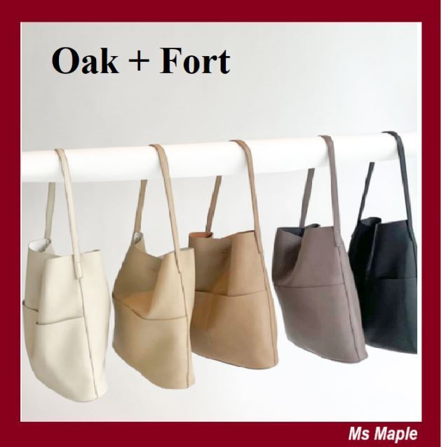 大人モダン☆【Oak + Fort】シンプルトートバッグ♪