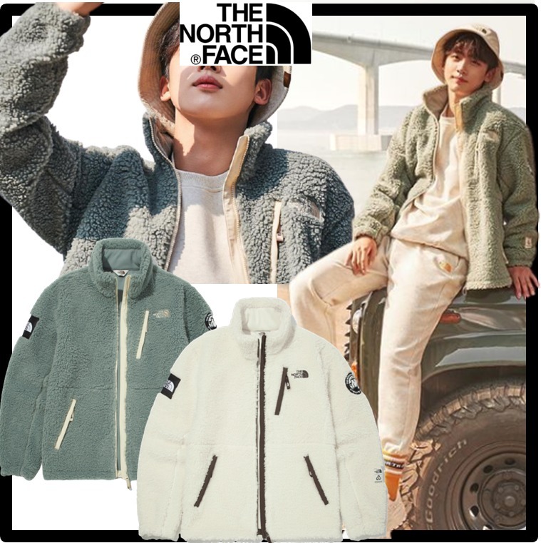 贅沢 NORTH ★関税込★THE FACE★NOVELTY JACKE.T★ FLEECE RIMO フリースジャケット 贅沢 NORTH ★関税込★THE FACE★NOVELTY JACKE.T★ FLEECE RIMO フリースジャケット