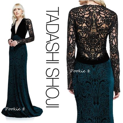 長袖 TADASHI SHOJI x パーティードレス(レディース)|新作を海外通販 長袖 TADASHI SHOJI x パーティードレス(レディース)|新作を海外通販